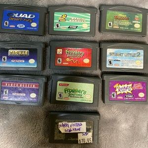 Lot of game boy advance games